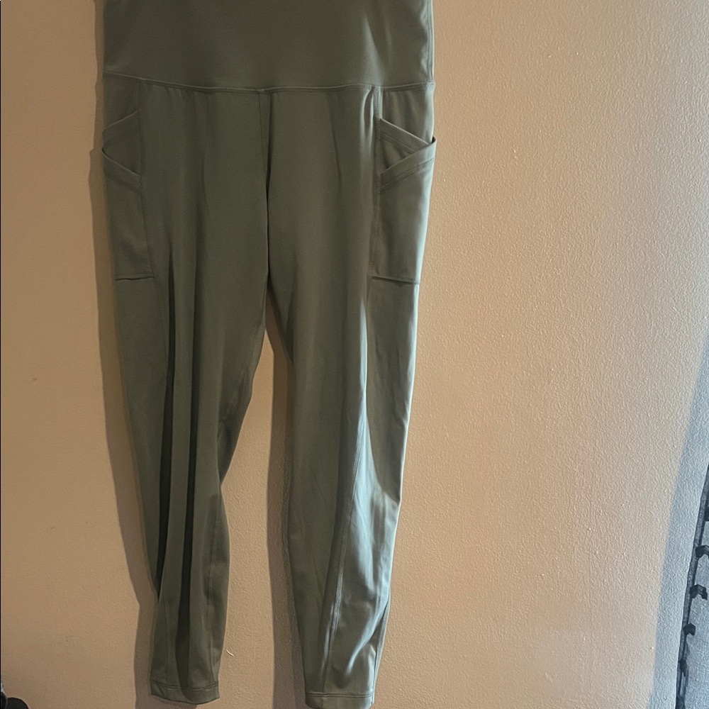 Velocity Sage Green Jumpsuit